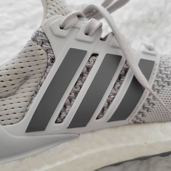 Adidas Running Ultra boost 1.0 Gray/White Running Shoes US Size 6.5 - Picture 10 of 11